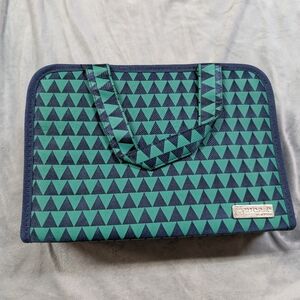 Multipurpose Green and Blue Travel Bag